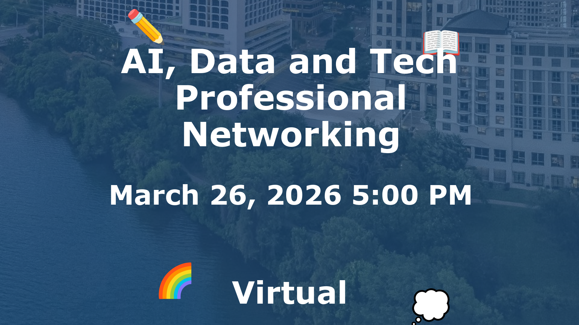 AI, Data and Tech Professional Networking event image